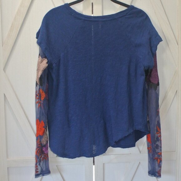 Free People Take Me Away Twofer in Blue Combo - Picture 3 of 6